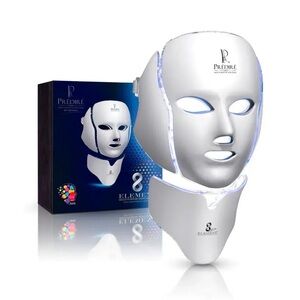 Preldre Gold LED Face & Chin Mask Set